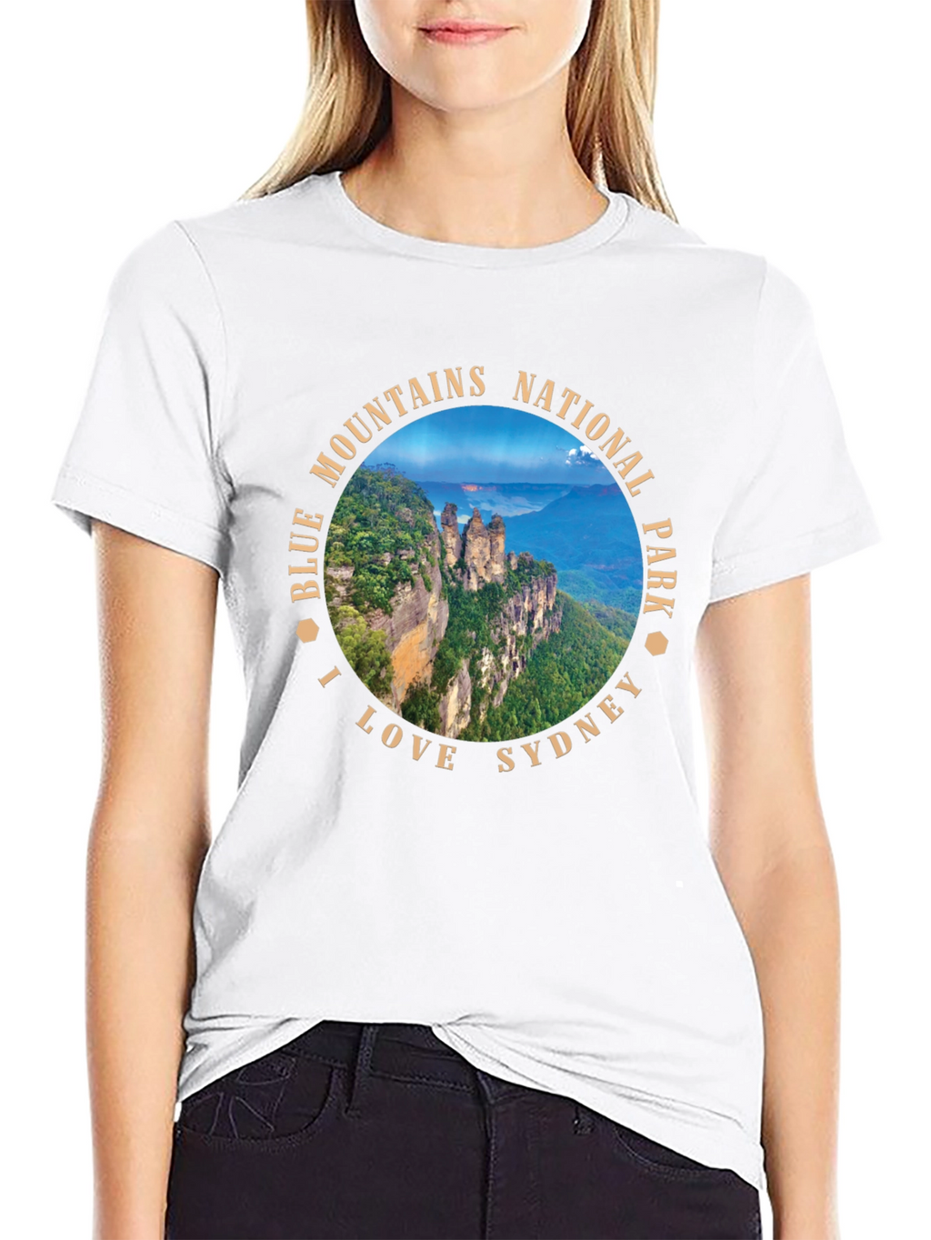 Blue Mountains National Park I Love Sydney Graphic T-Shirt