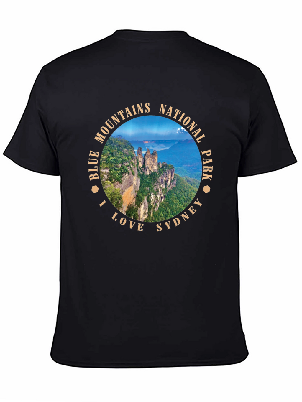 Blue Mountains National Park I Love Sydney Graphic T-Shirt