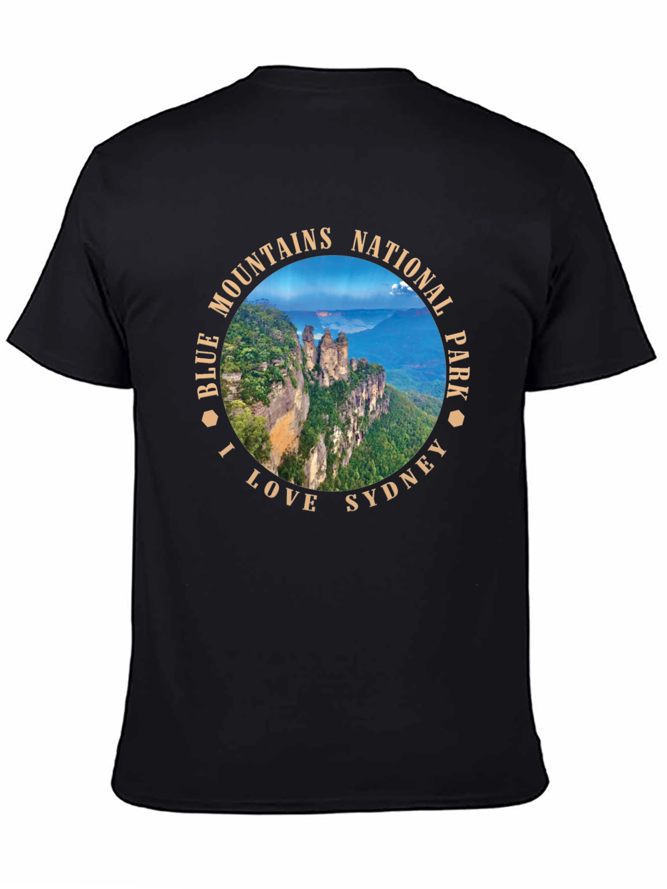 Blue Mountains National Park I Love Sydney Graphic T-Shirt