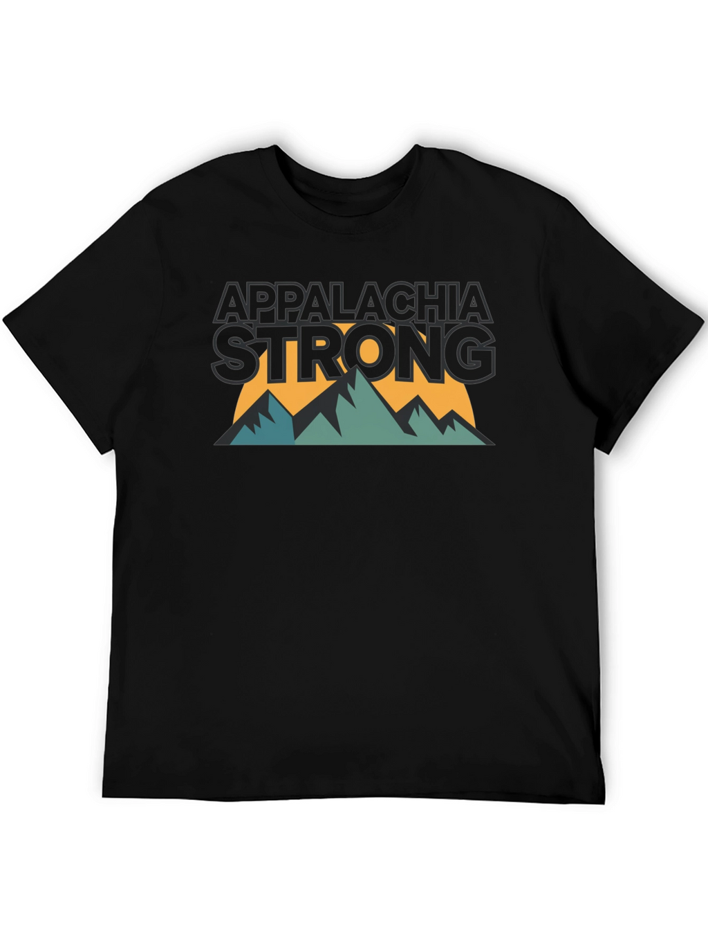Appalachia Strong Graphic T-Shirt - Black