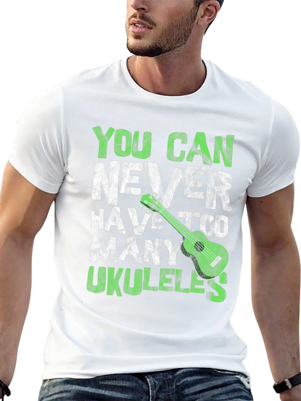 You Can Never Have Too Many Ukuleles T-Shirt