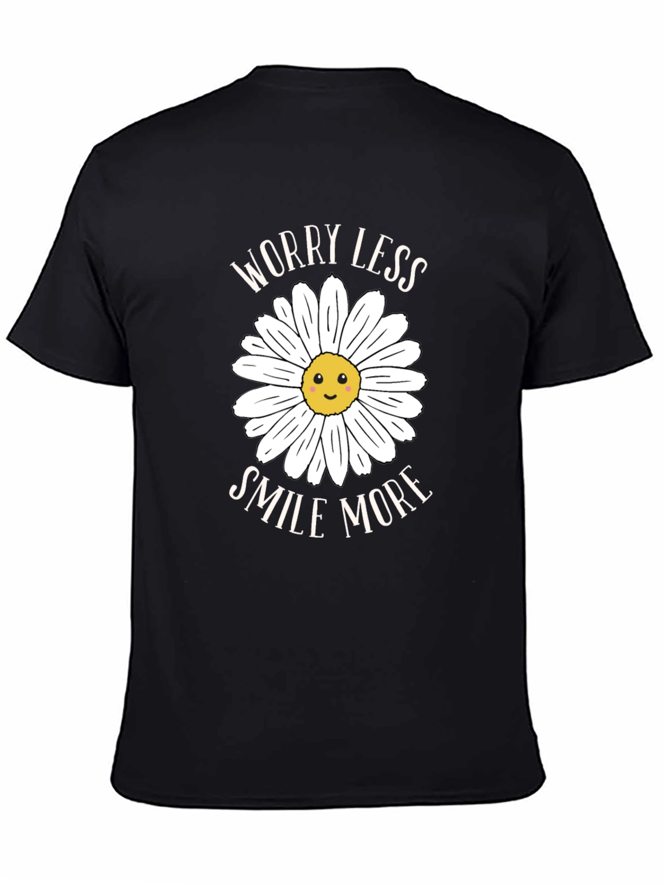 Worry Less Smile More Graphic Tee