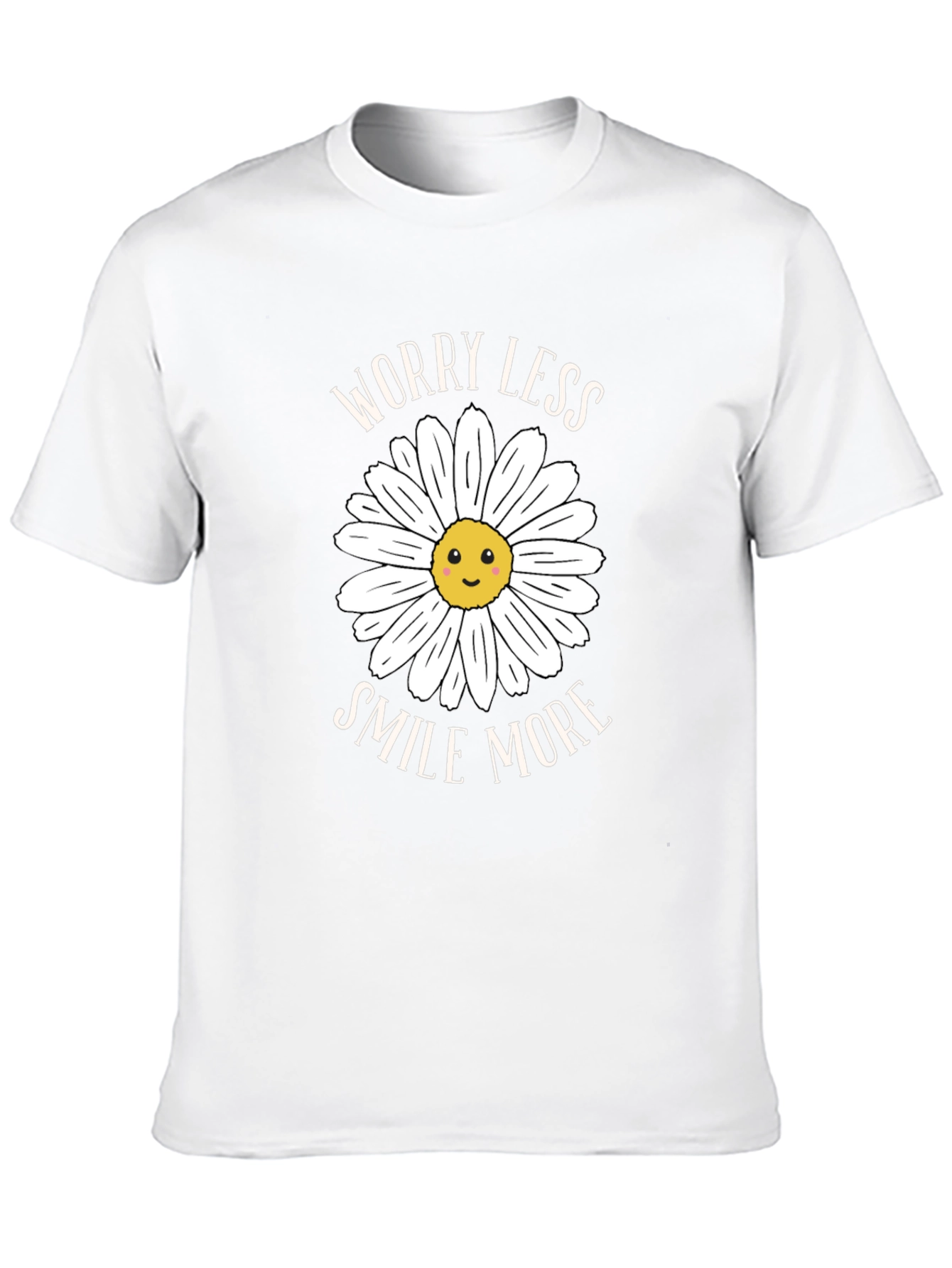 Worry Less Smile More Graphic Tee
