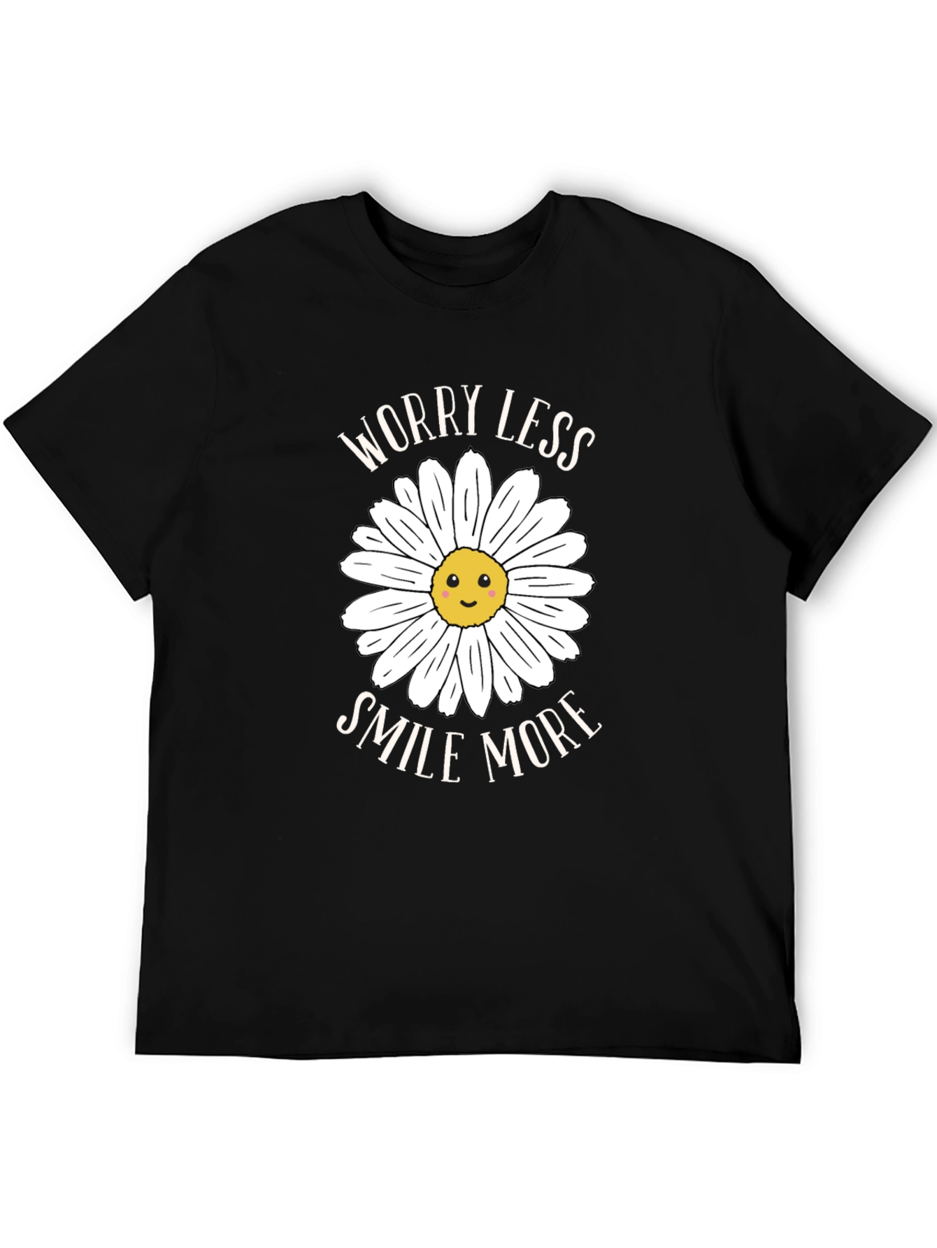 Worry Less Smile More Graphic Tee
