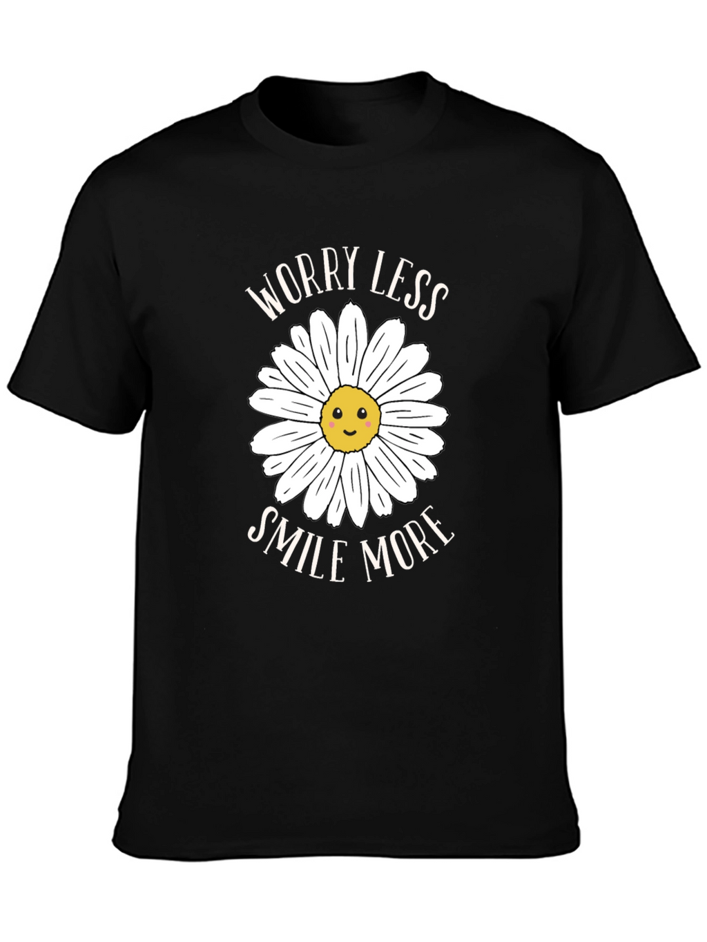 Worry Less Smile More Graphic Tee