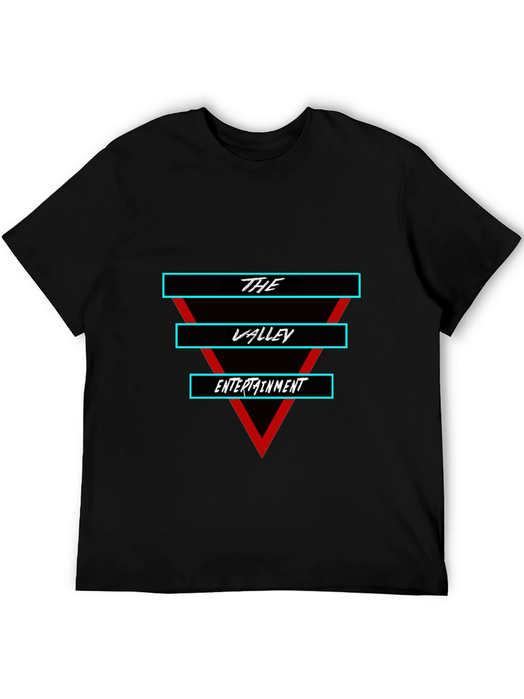 The Valley Entertainment Black T-Shirt