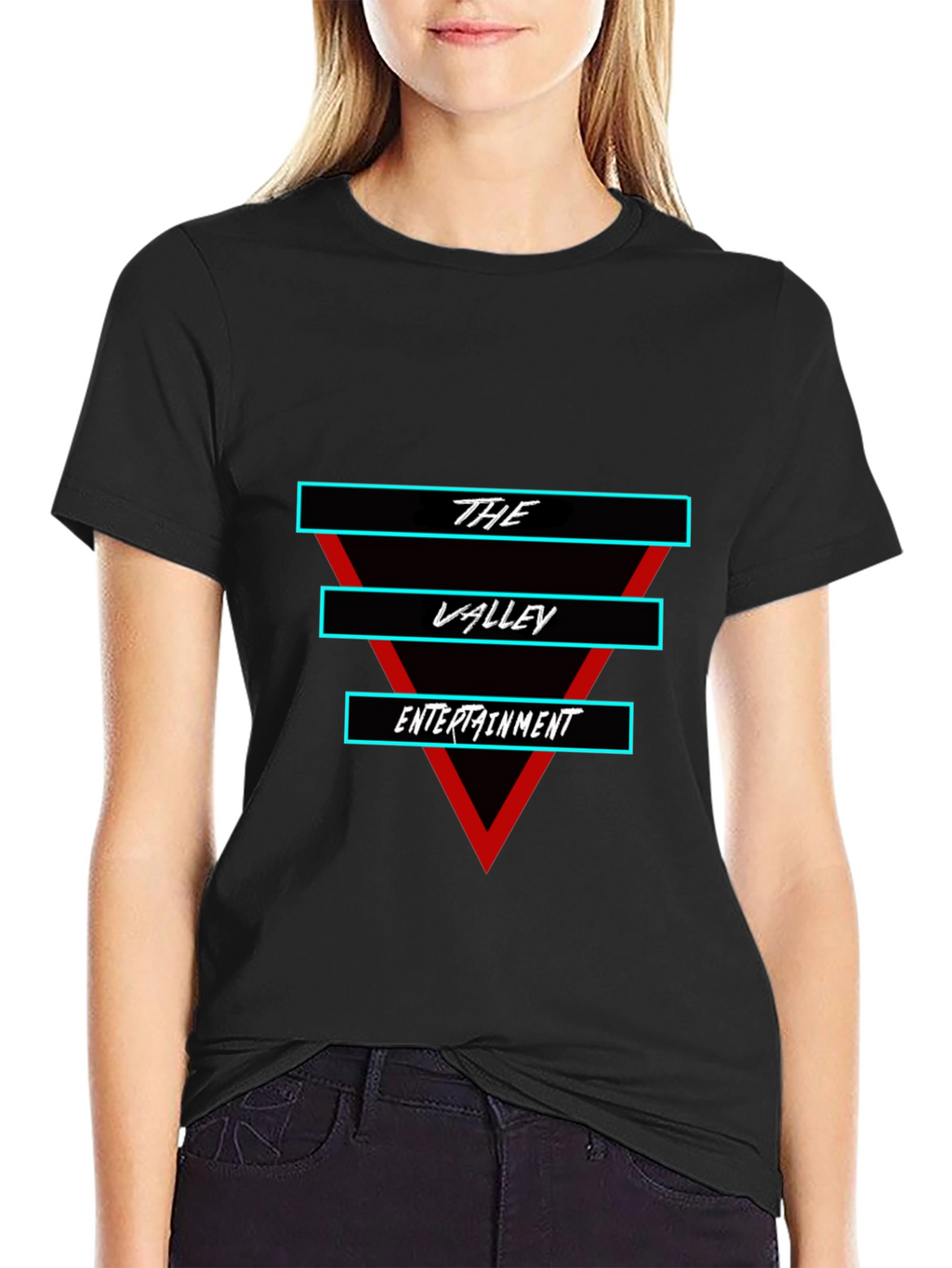 The Valley Entertainment Black T-Shirt