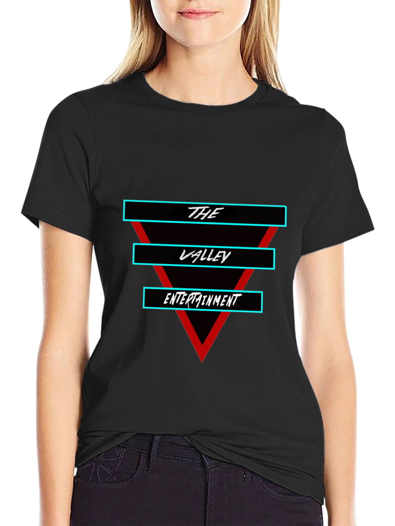The Valley Entertainment Black T-Shirt