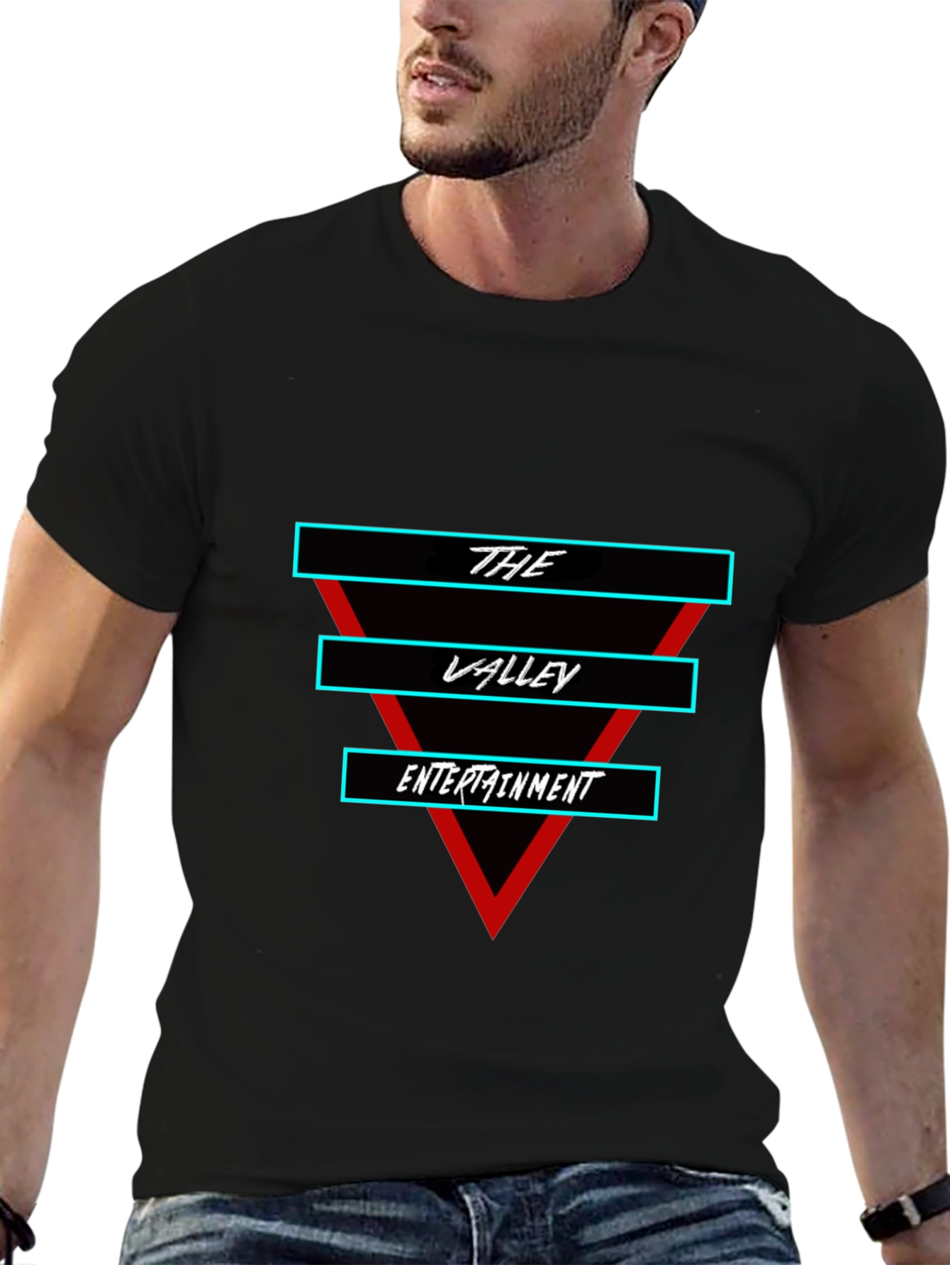 The Valley Entertainment Black T-Shirt