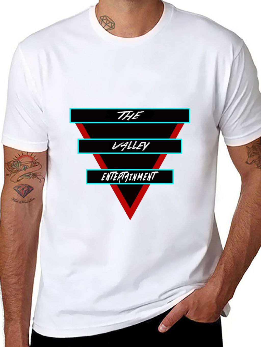 The Valley Entertainment Black T-Shirt