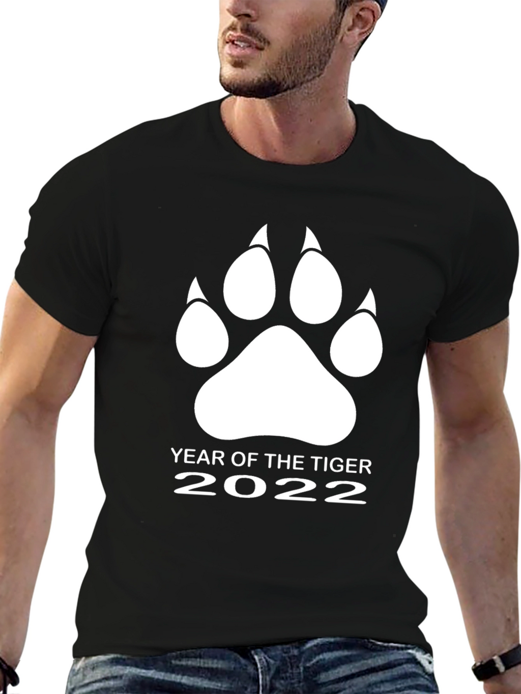Year of the Tiger 2022 T-Shirt Black