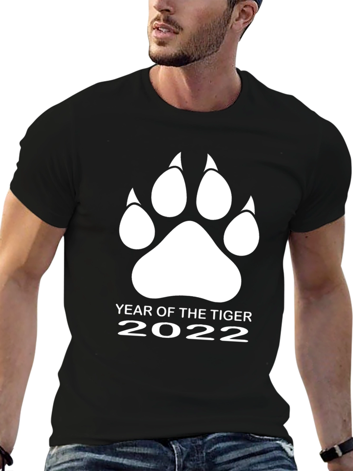 Year of the Tiger 2022 T-Shirt Black