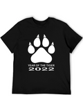 Year of the Tiger 2022 T-Shirt Black
