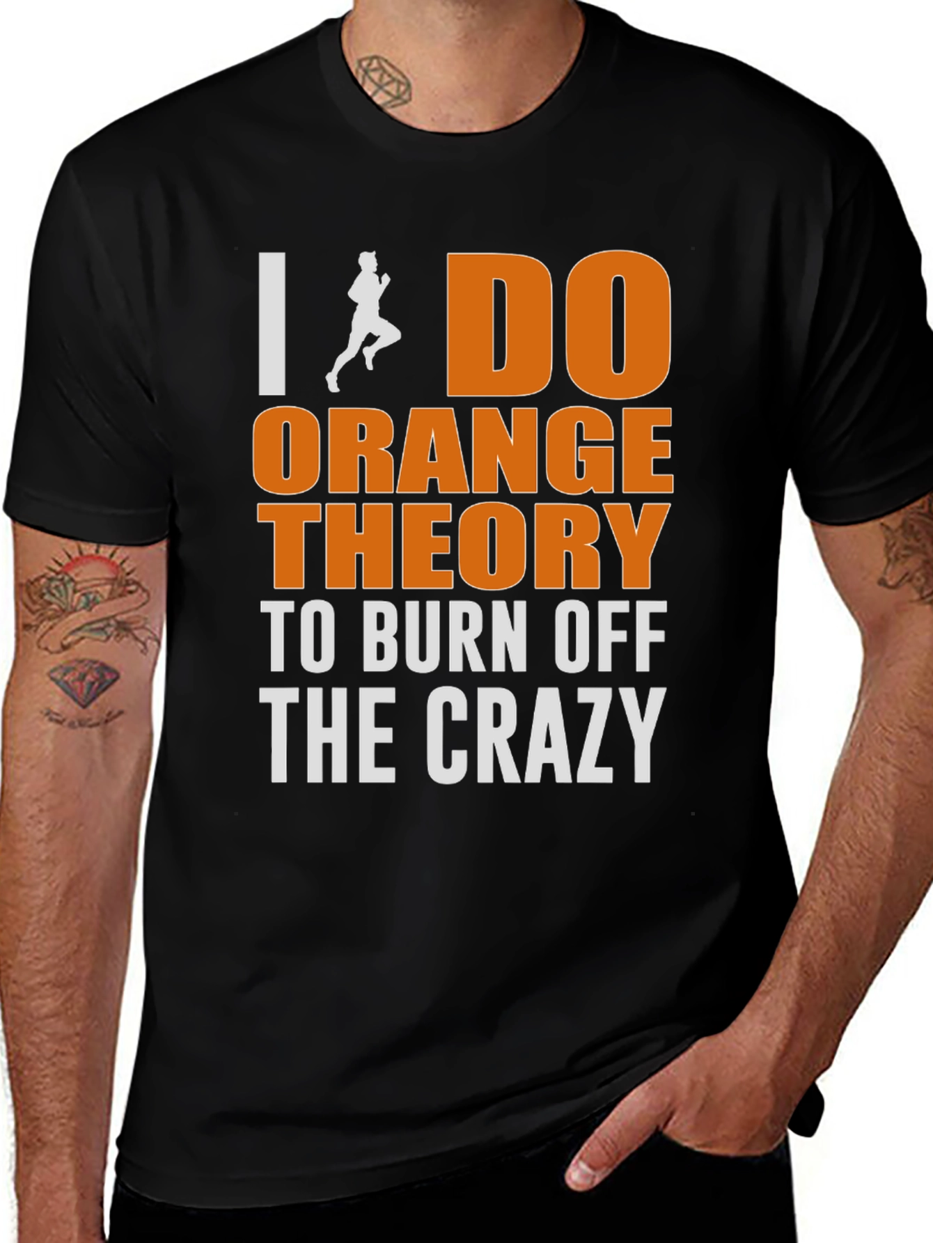 I Do Orange Theory T-Shirt - Burn Off The Crazy