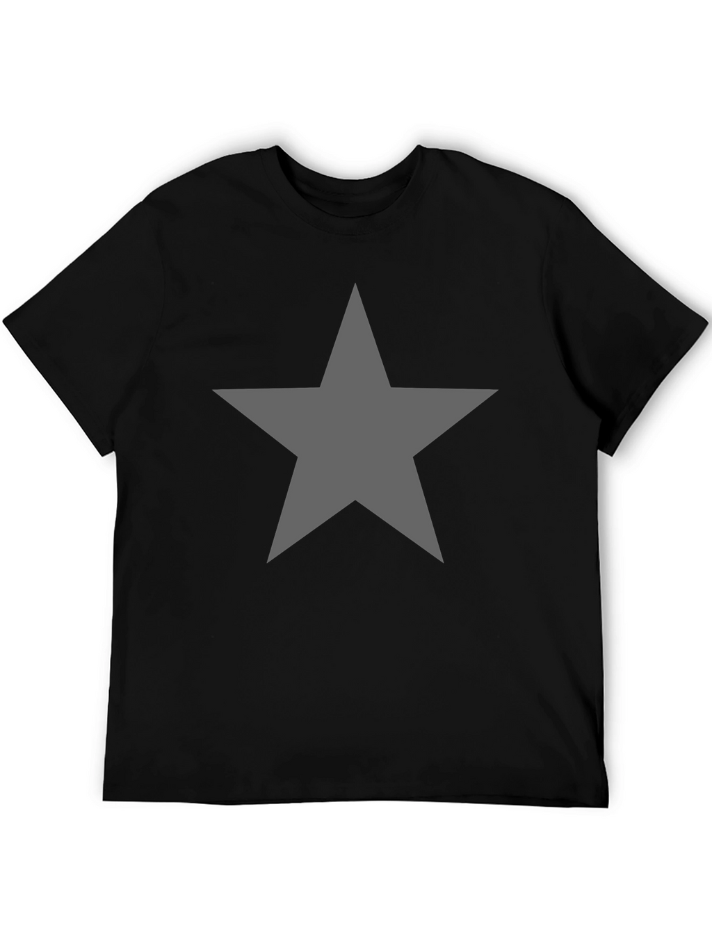 Star Graphic Tee - Mens Black T-Shirt