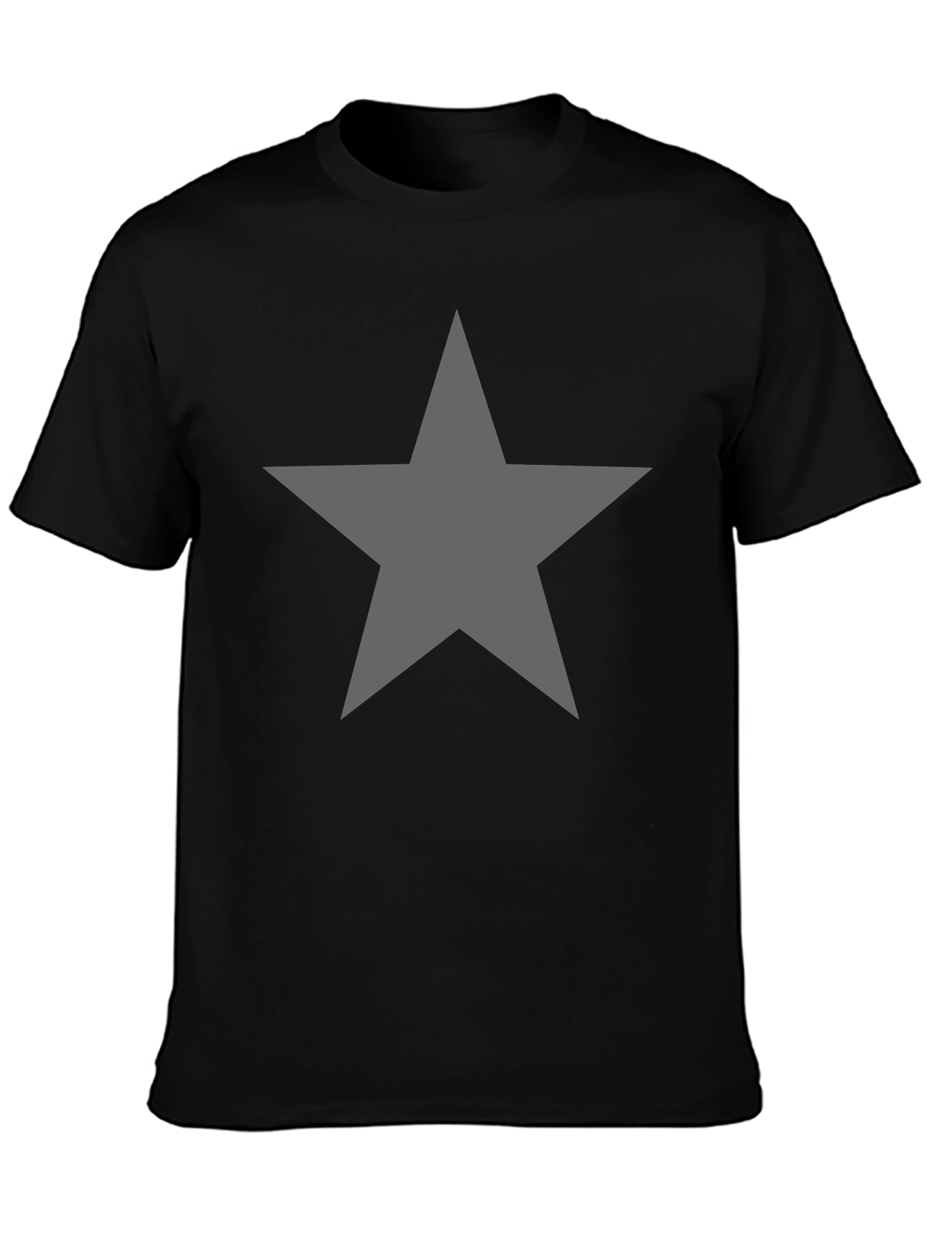 Star Graphic Tee - Mens Black T-Shirt