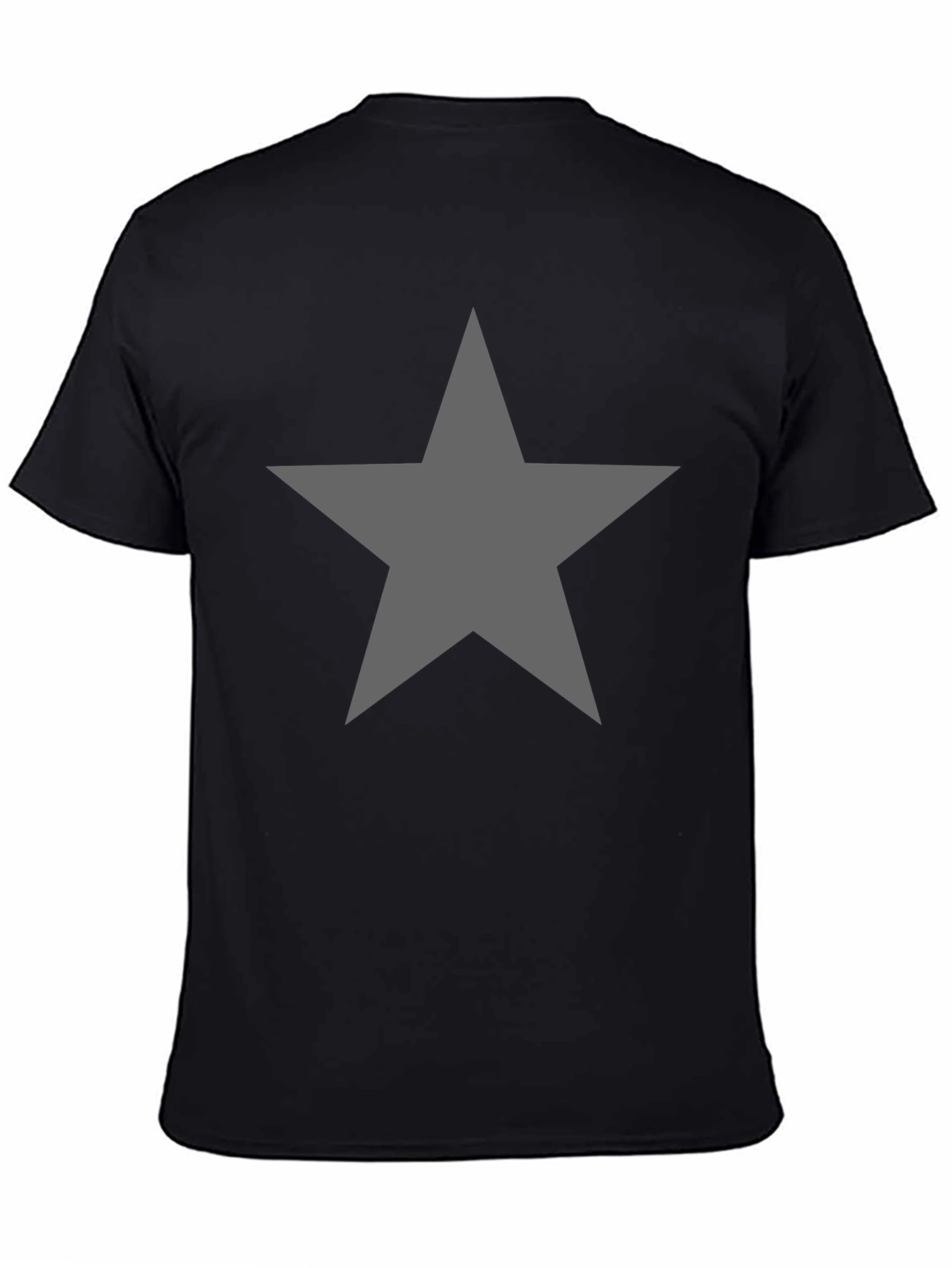 Star Graphic Tee - Mens Black T-Shirt