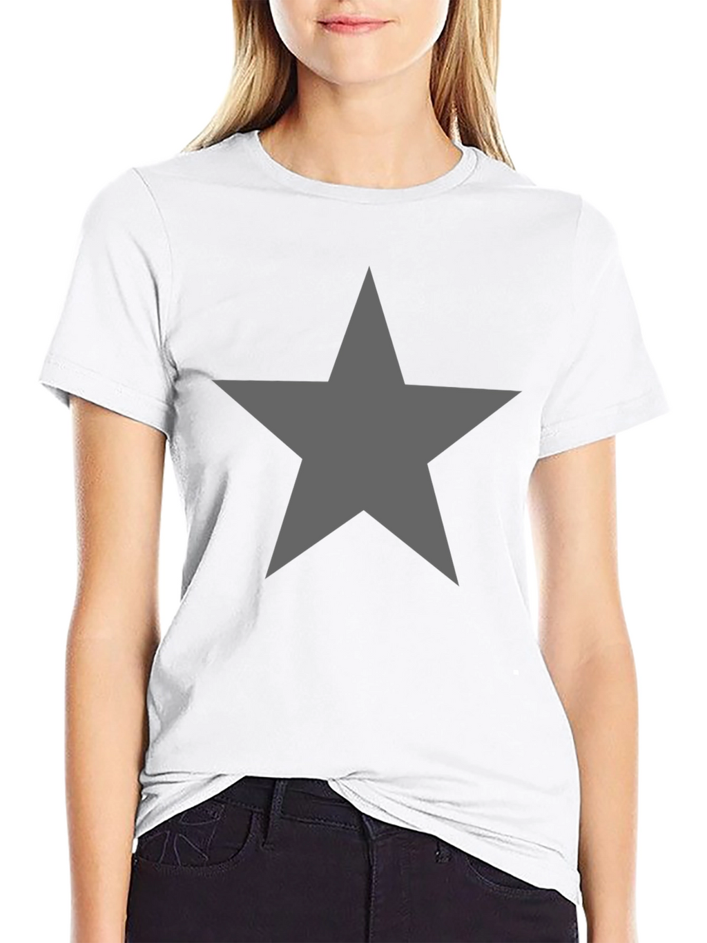 Star Graphic Tee - Mens Black T-Shirt