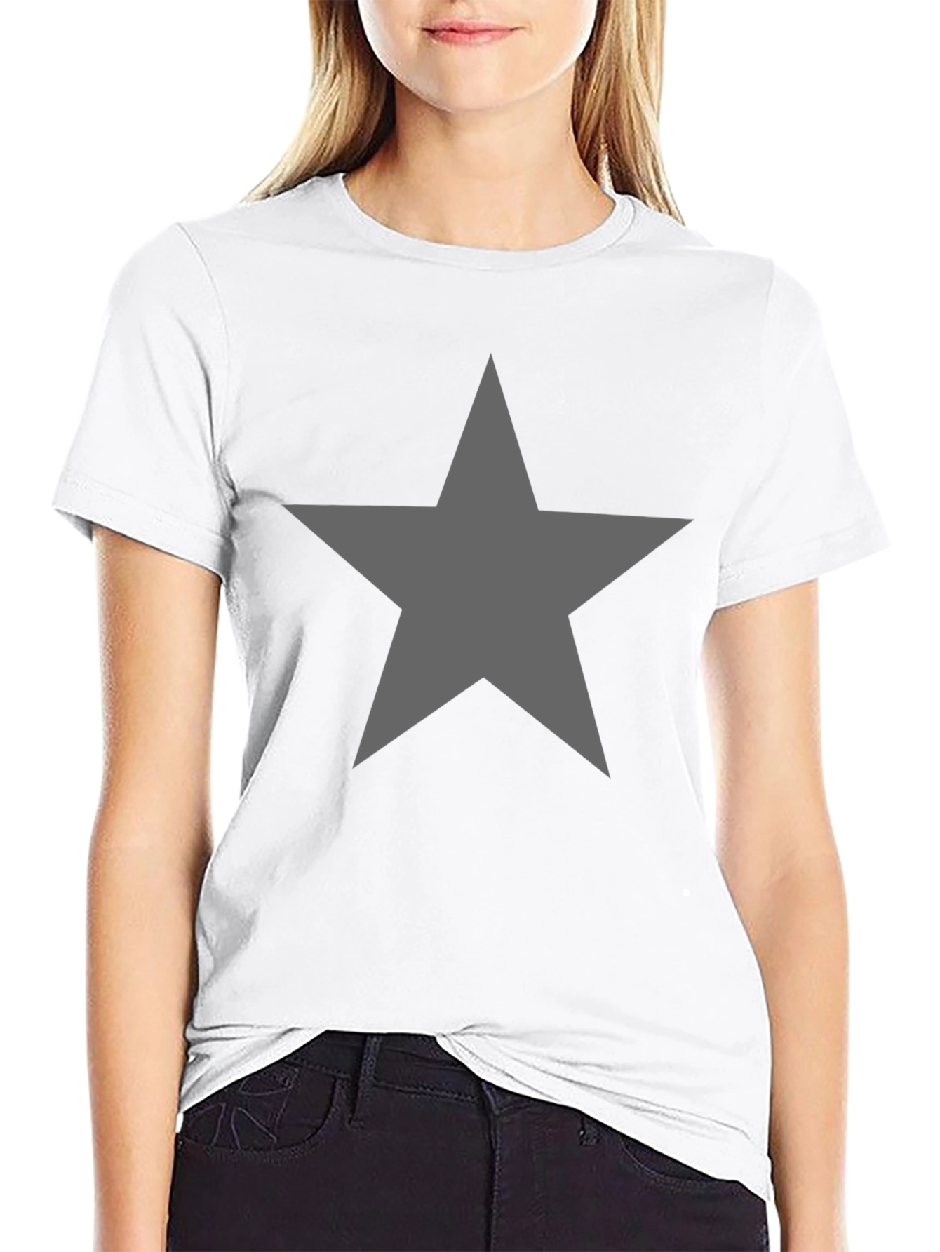 Star Graphic Tee - Mens Black T-Shirt