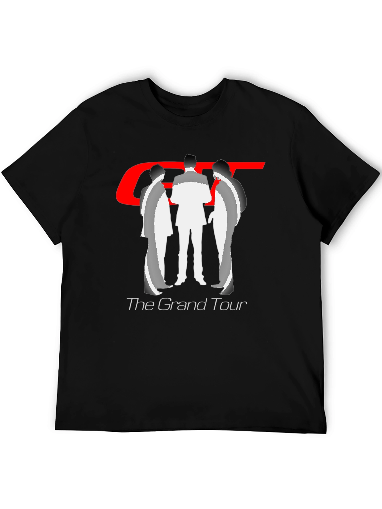 The Grand Tour Black Graphic T-Shirt