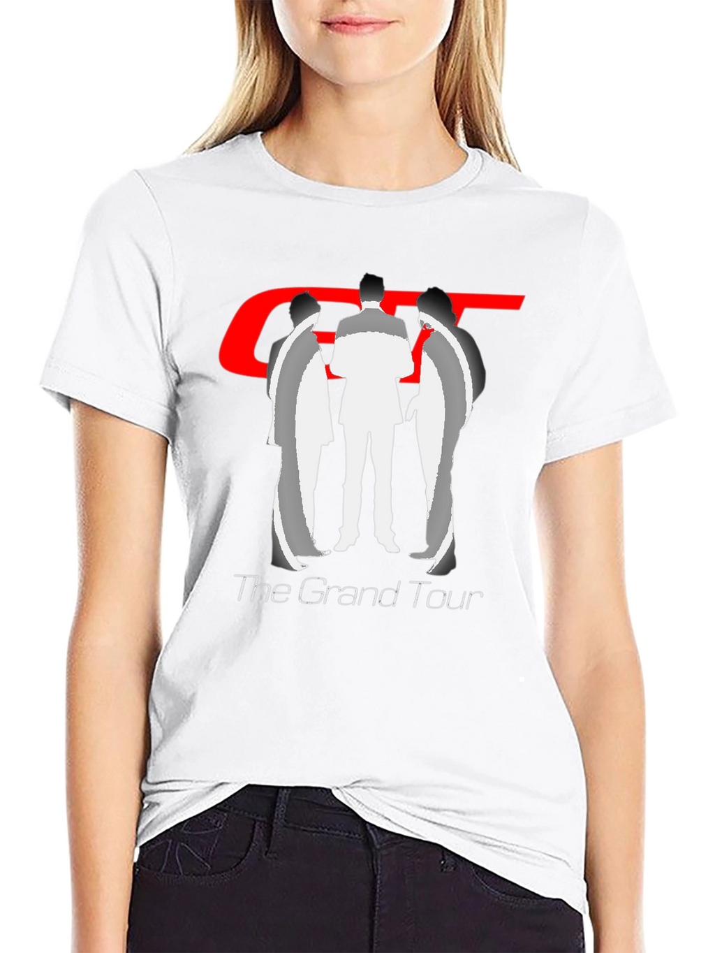 The Grand Tour Black Graphic T-Shirt