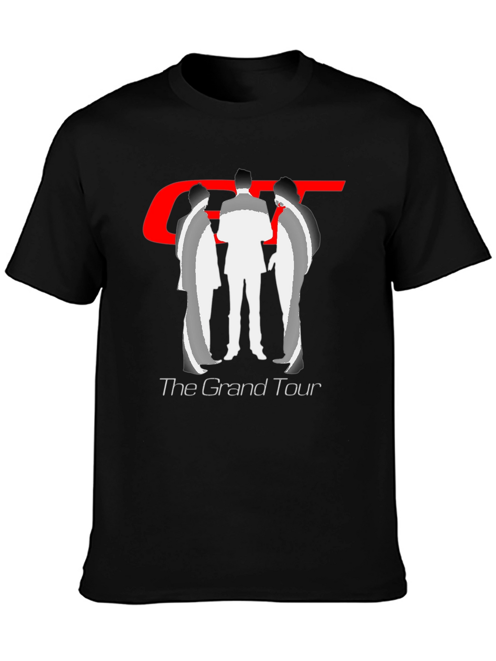 The Grand Tour Black Graphic T-Shirt