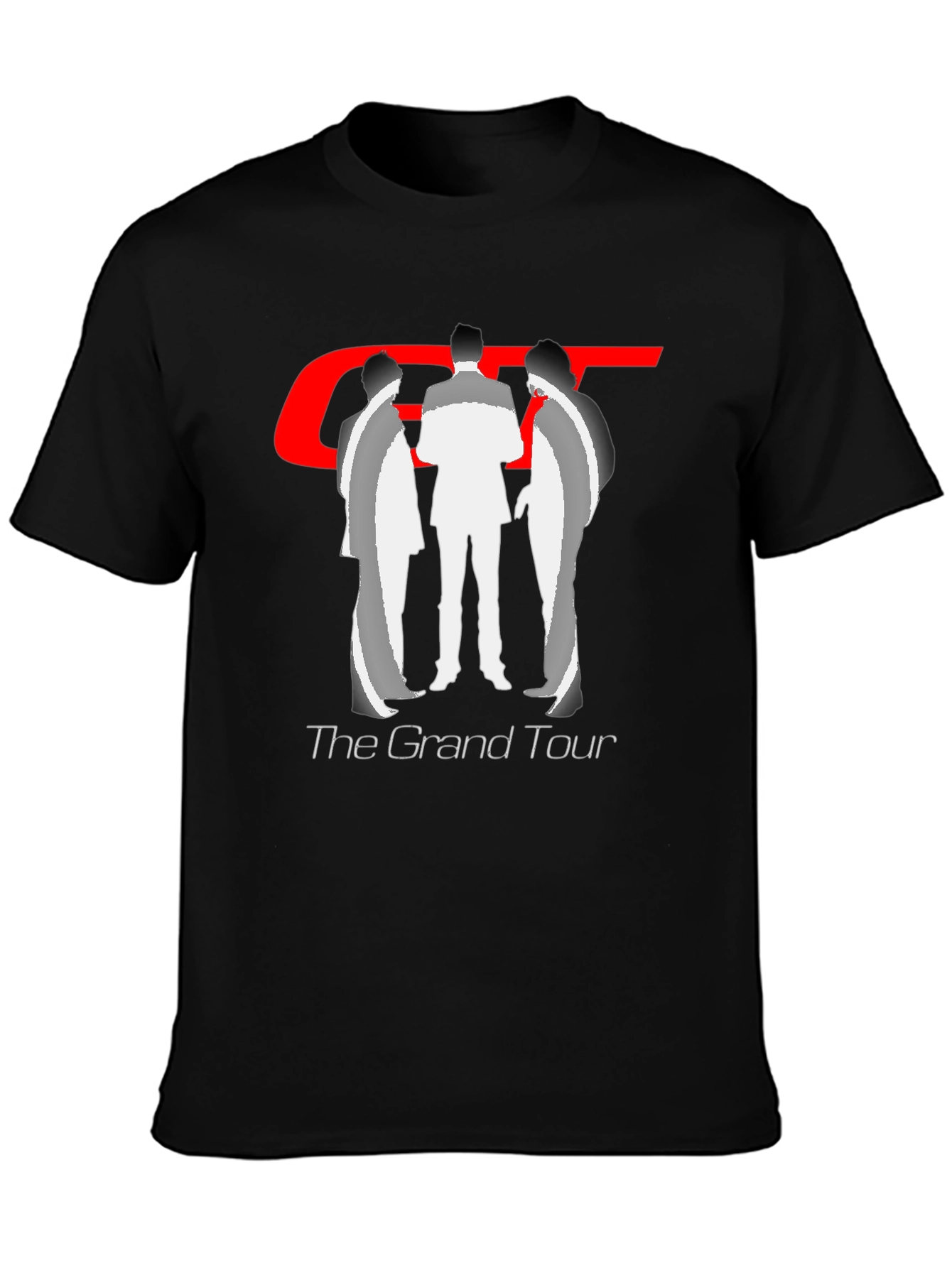 The Grand Tour Black Graphic T-Shirt