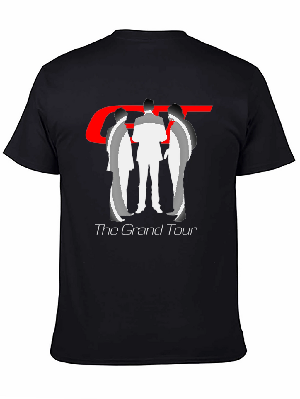 The Grand Tour Black Graphic T-Shirt