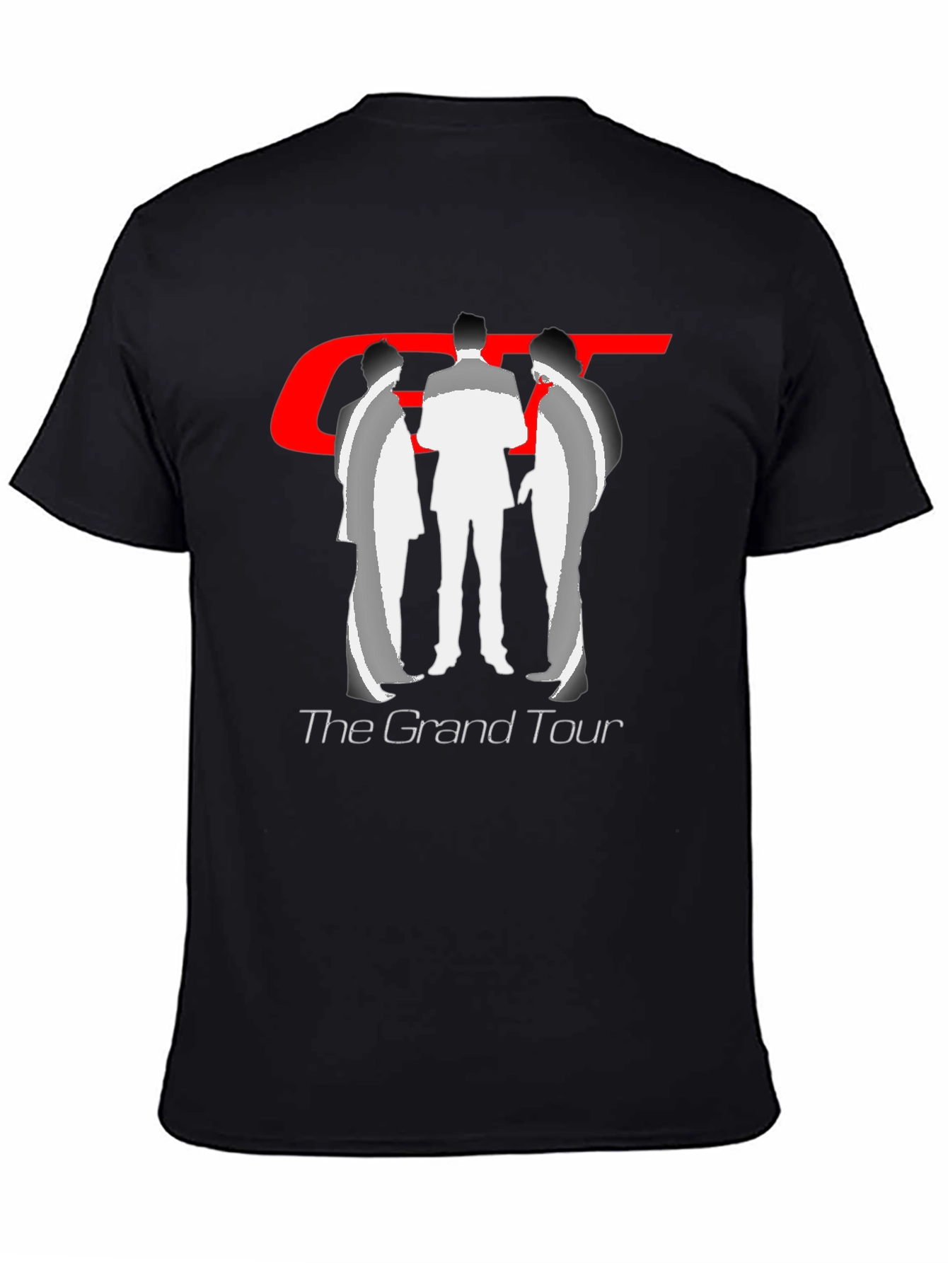 The Grand Tour Black Graphic T-Shirt