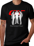 The Grand Tour Black Graphic T-Shirt