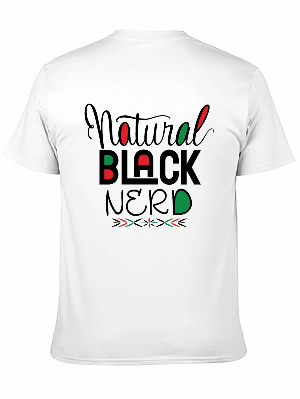 Natural Black Nerd T-Shirt