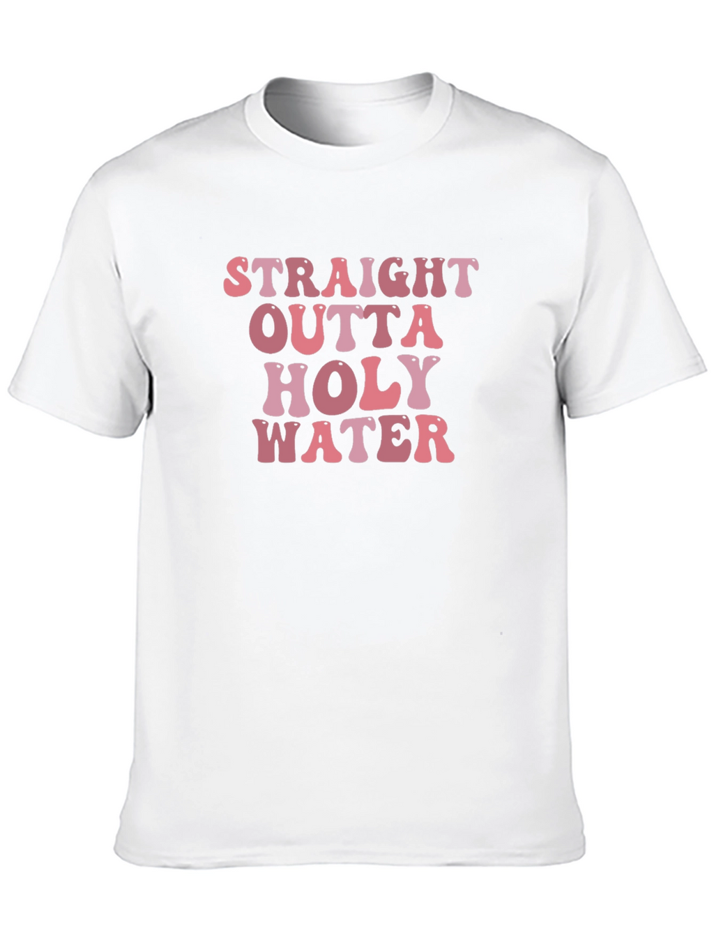Straight Outta Holy Water Graphic T-Shirt