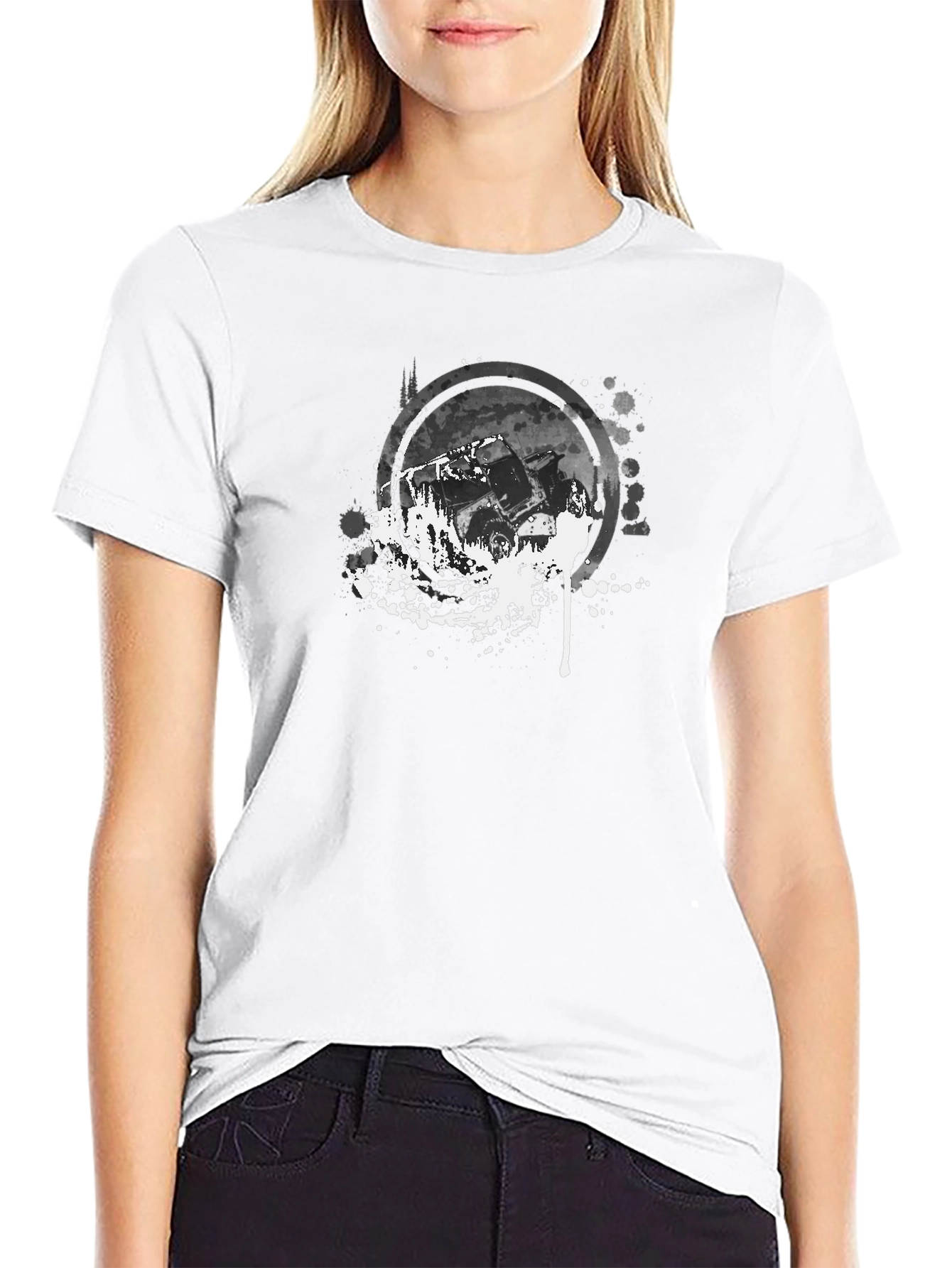 Off-Road Adventure T-Shirt - Black