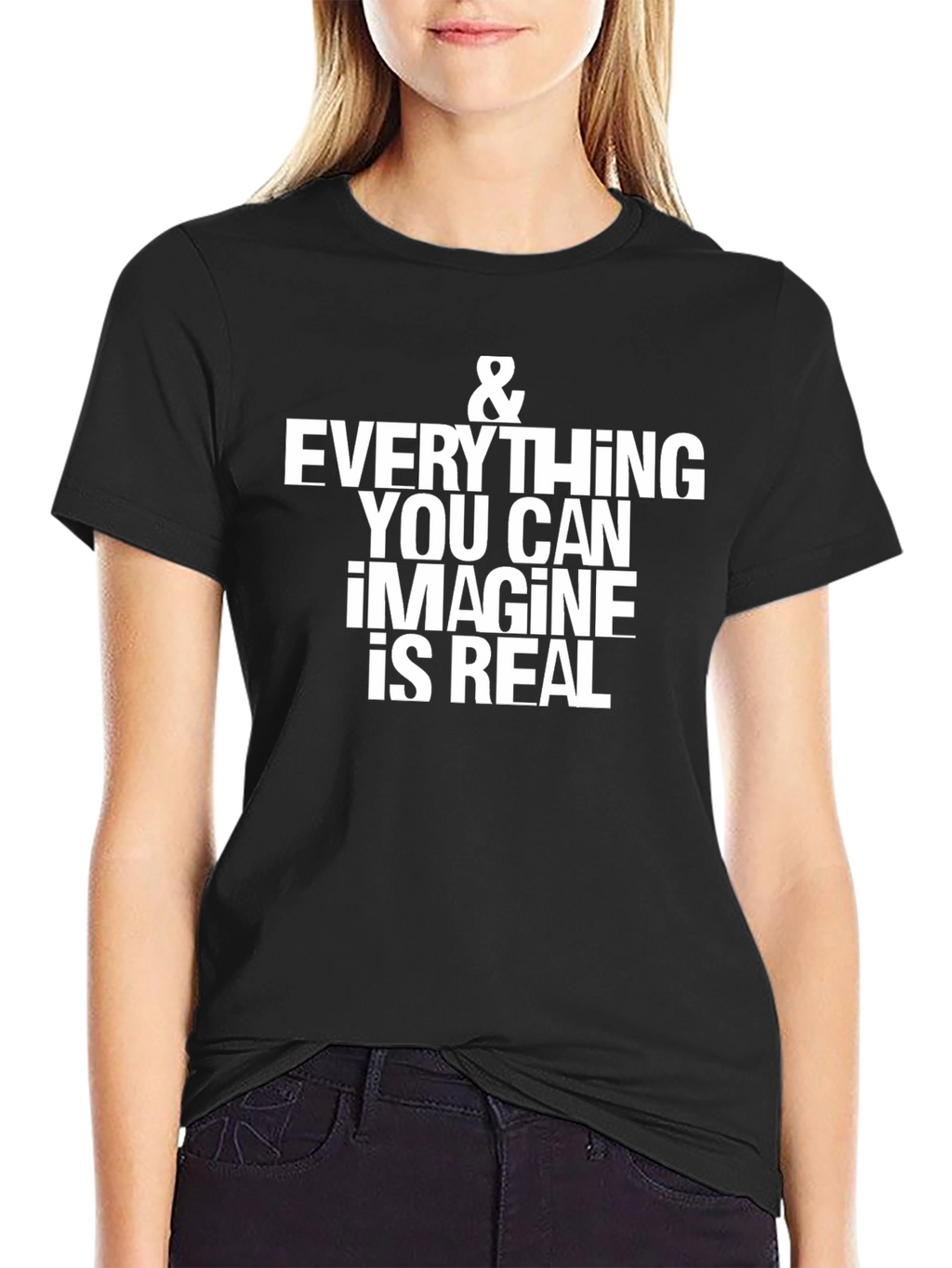 Imagine Is Real Graphic T-Shirt