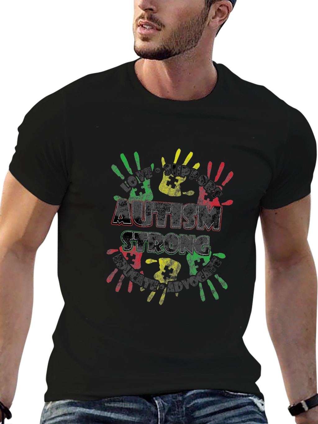 Autism Strong Graphic Tee