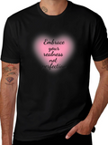 Embrace Your Realness Tee - Inspirational Graphic T-Shirt