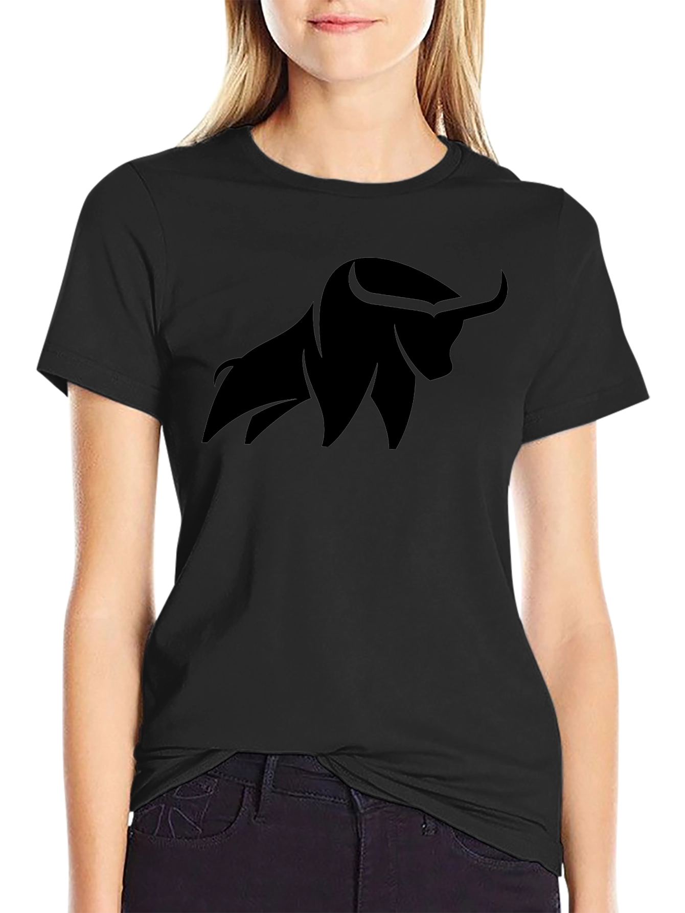 Black Bull Graphic Tee - Stylish & Comfortable