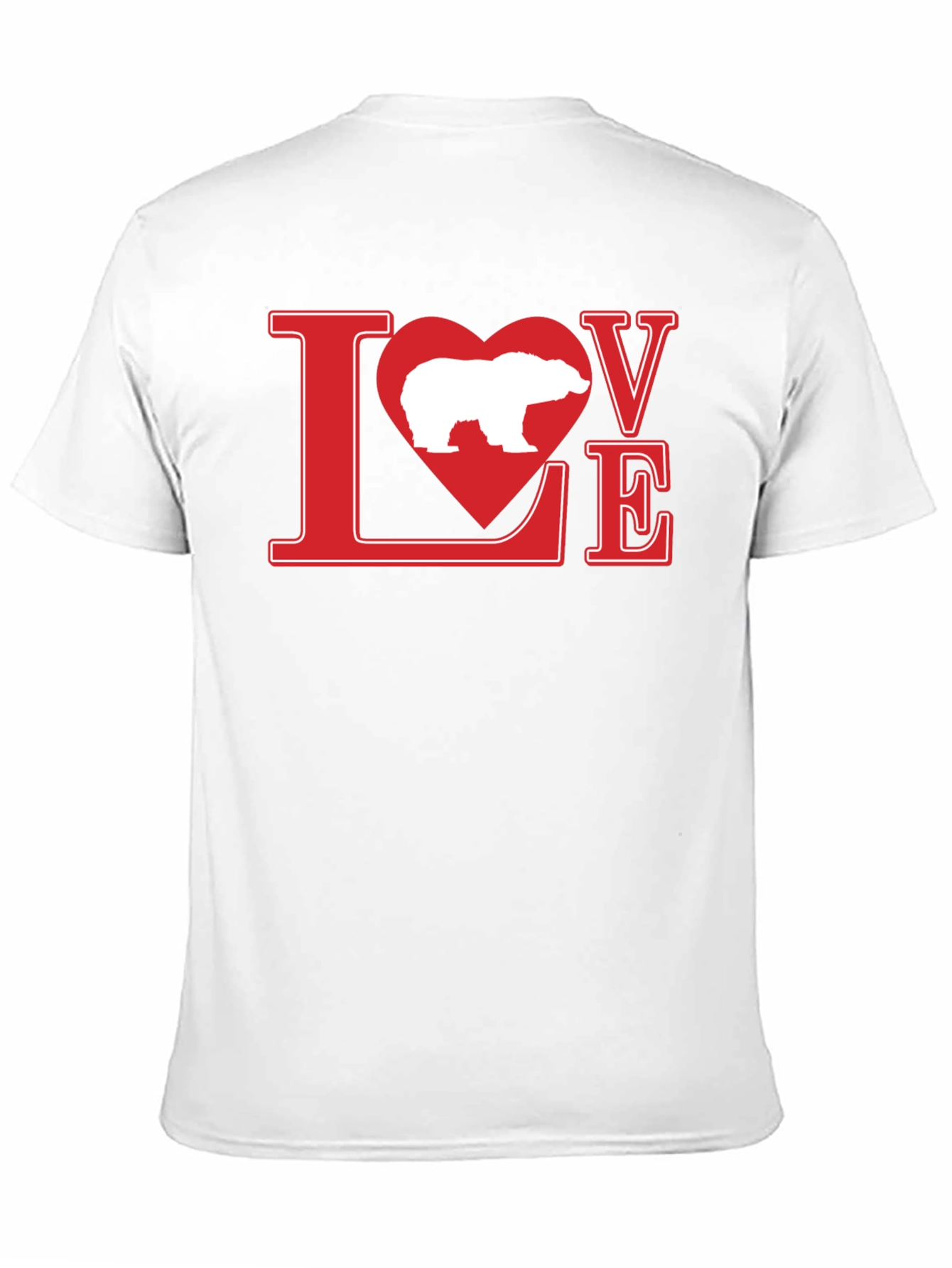 Love Polar Bear Graphic T-Shirt