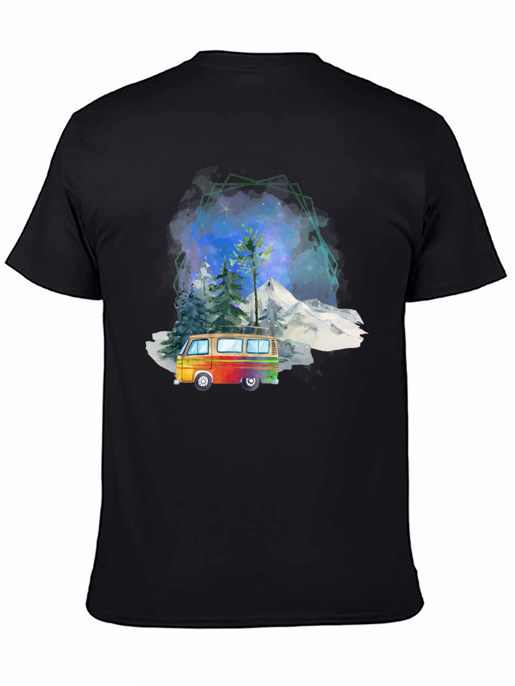 Retro Van Graphic Tee - Adventure Awaits!