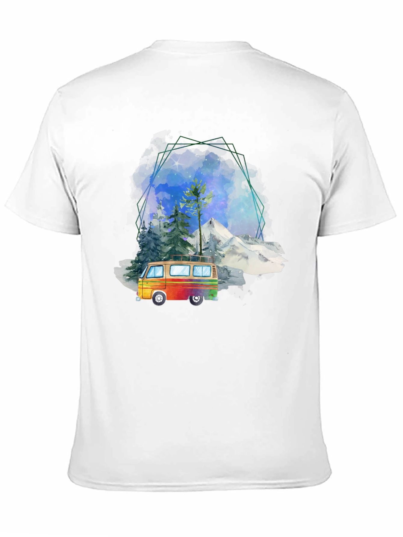 Retro Van Graphic Tee - Adventure Awaits!