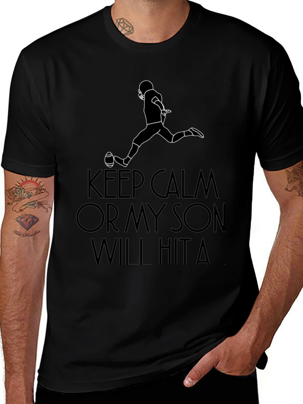 Keep Calm My Son Will Hit a T-Shirt