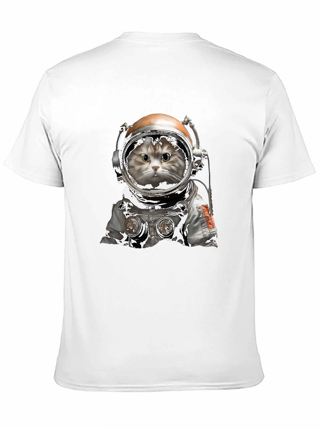 Astronaut Cat Graphic T-Shirt