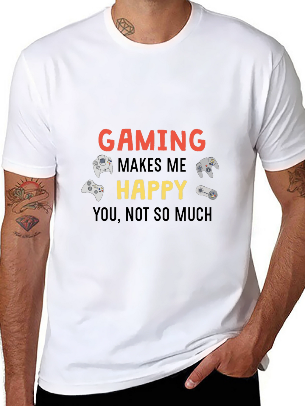 Gaming Makes Me Happy T-Shirt