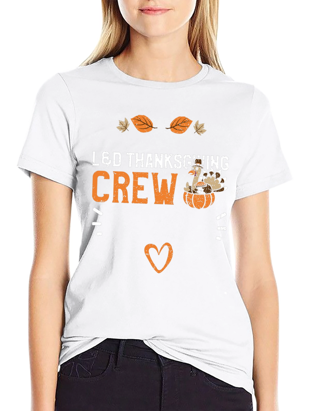 Thanksgiving Crew Graphic T-Shirt