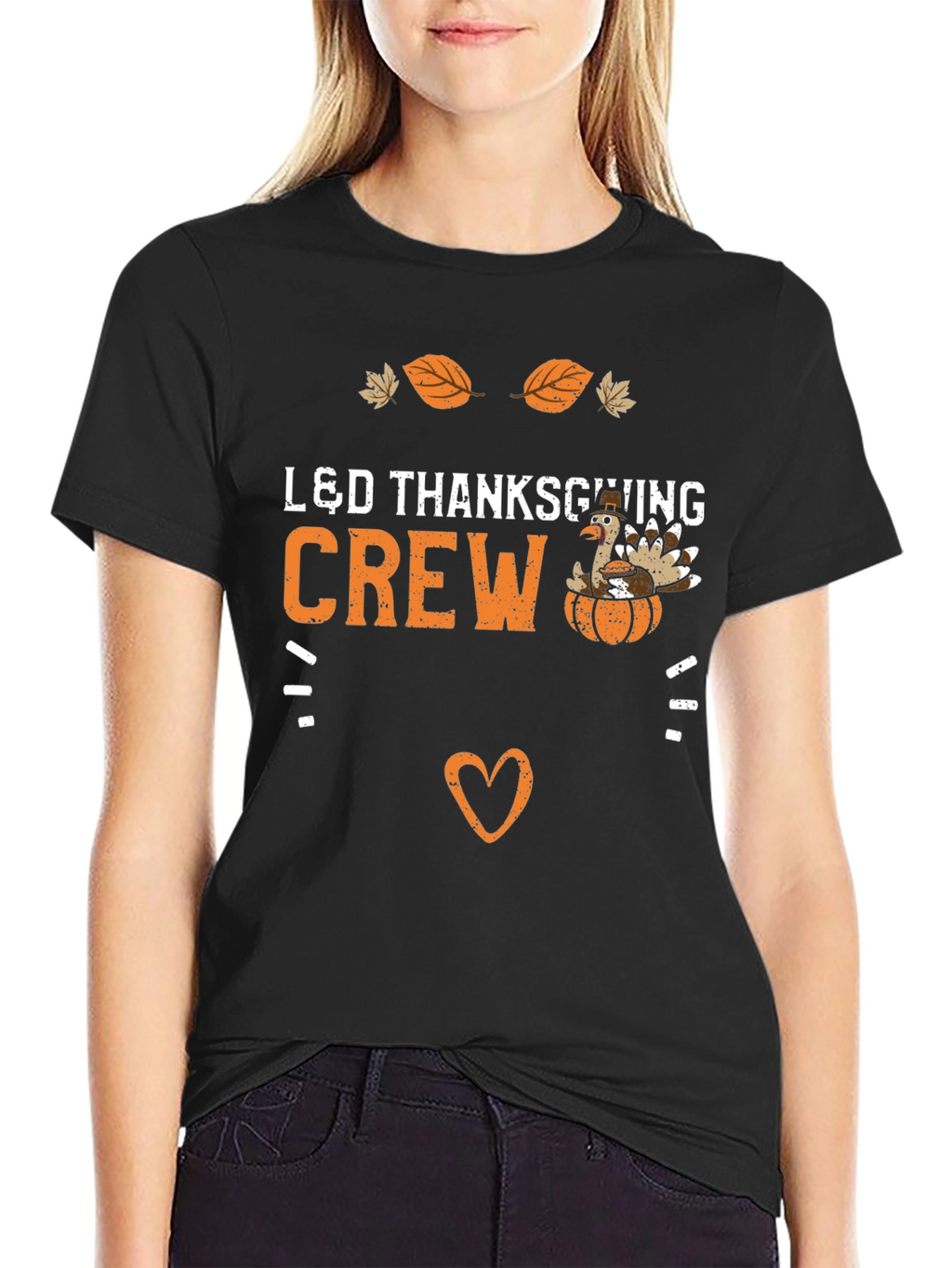 Thanksgiving Crew Graphic T-Shirt