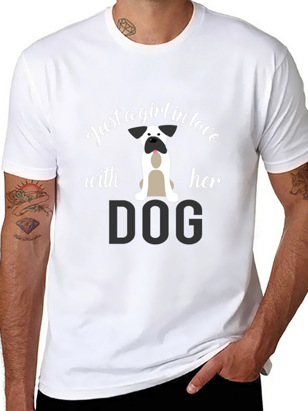 Just a Girl in Love With Her Dog T-Shirt