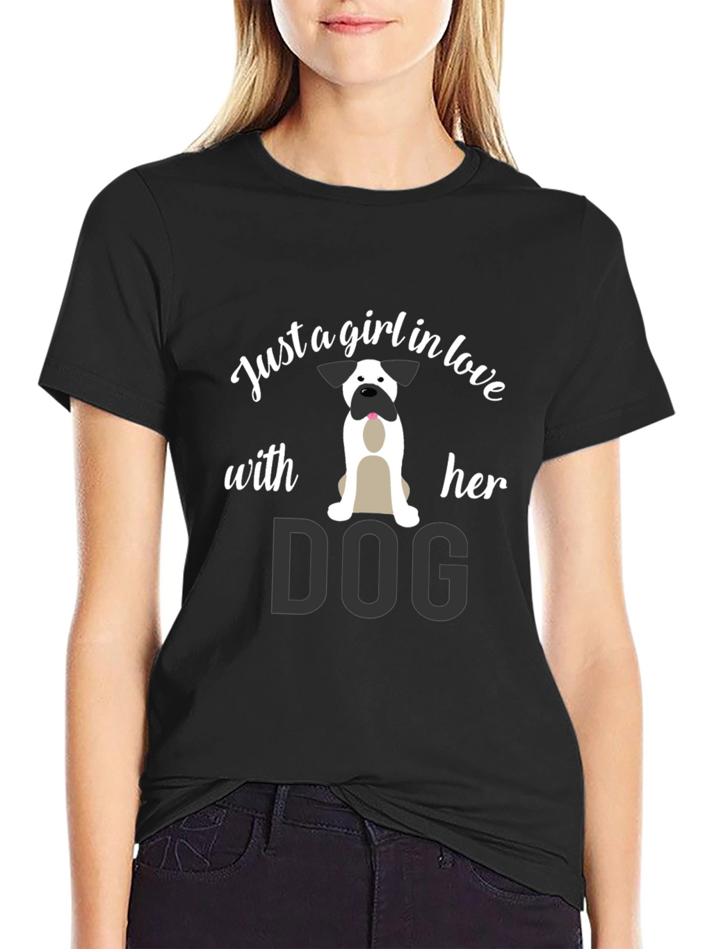 Just a Girl in Love With Her Dog T-Shirt