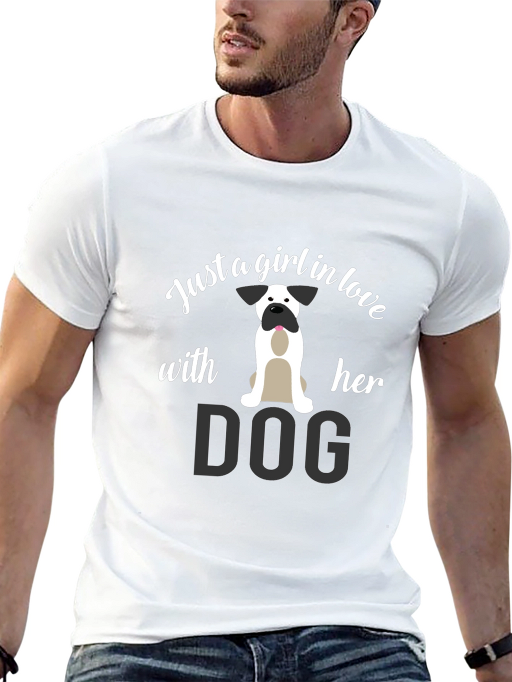 Just a Girl in Love With Her Dog T-Shirt