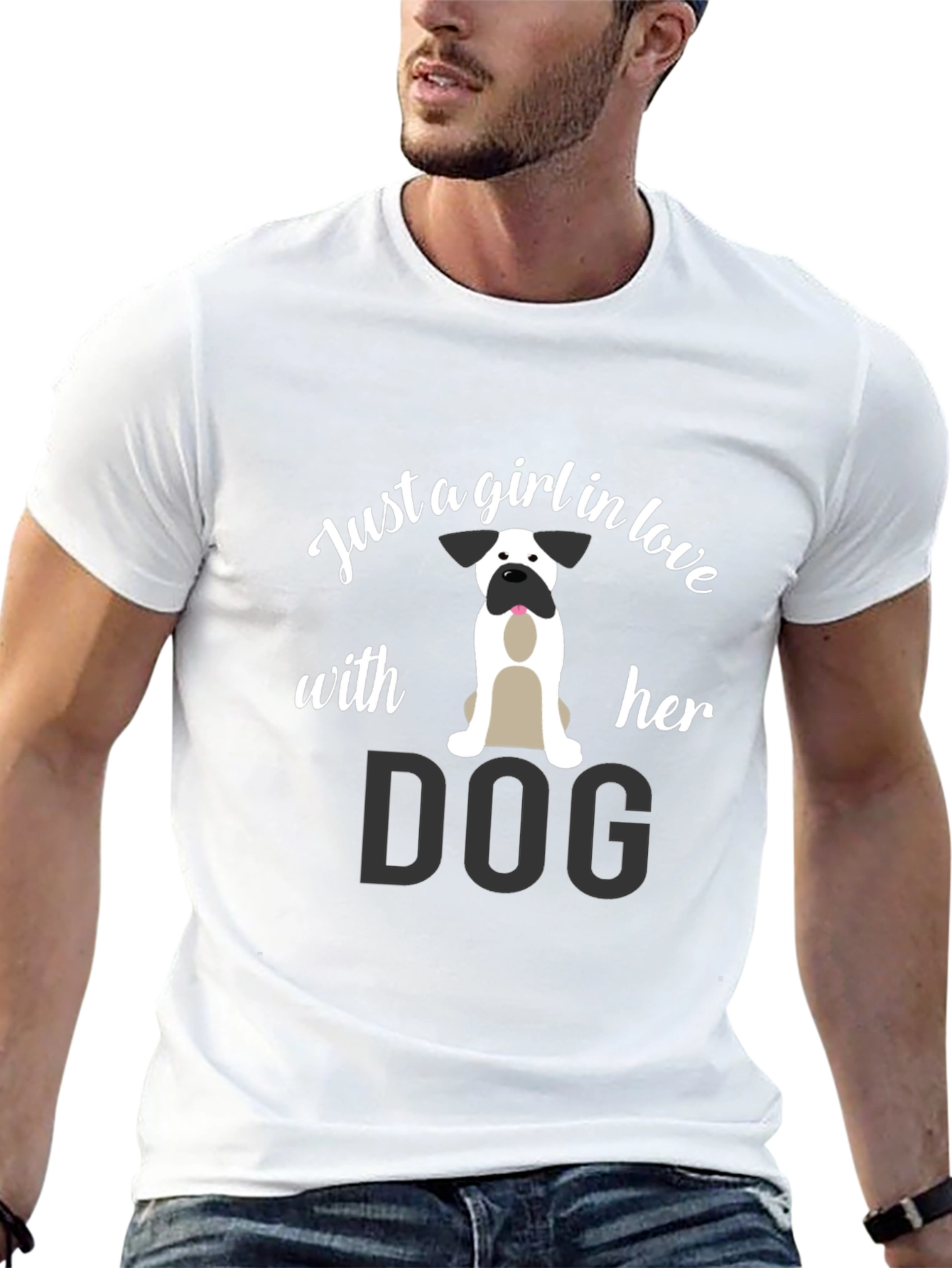 Just a Girl in Love With Her Dog T-Shirt