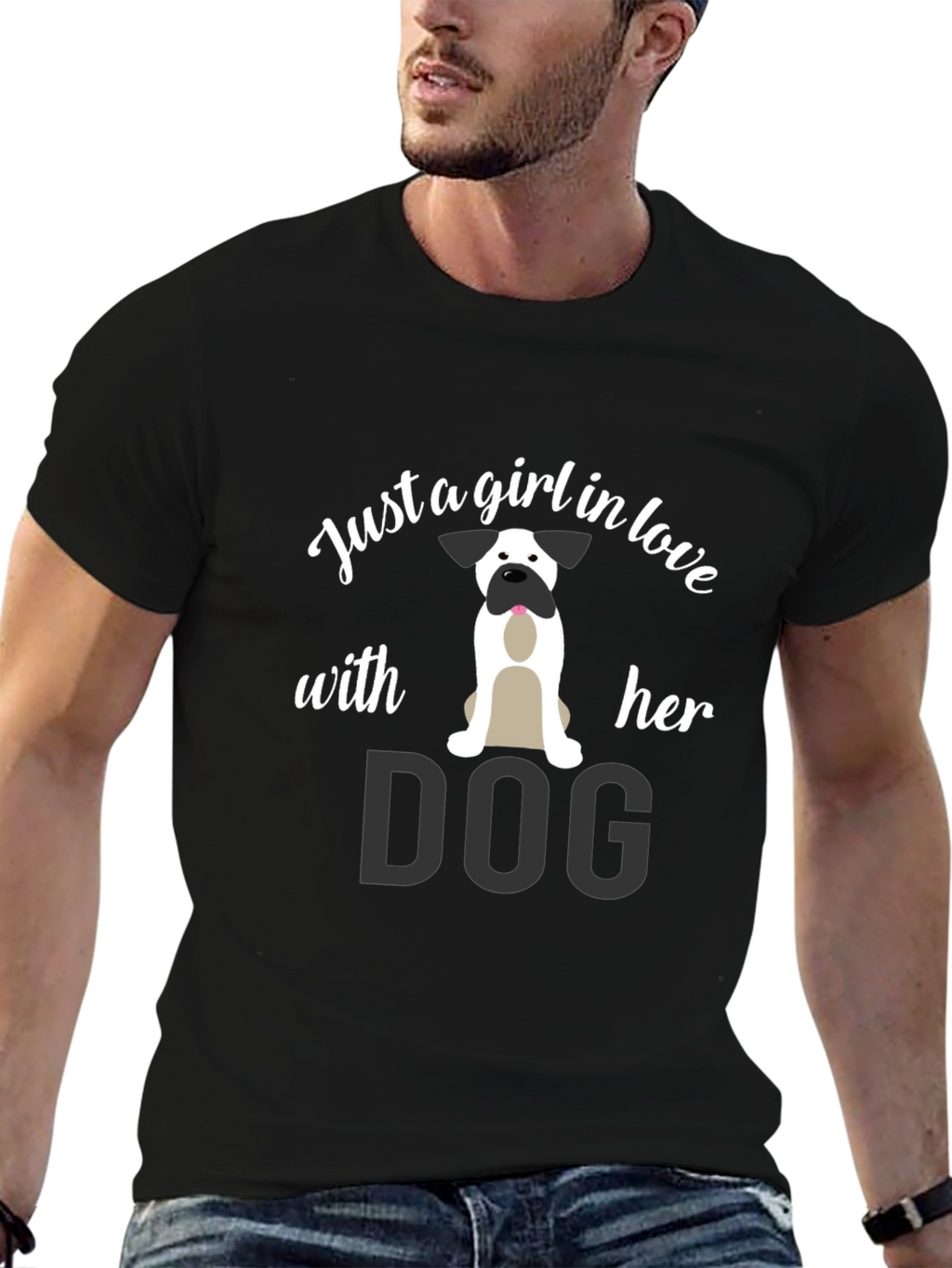 Just a Girl in Love With Her Dog T-Shirt